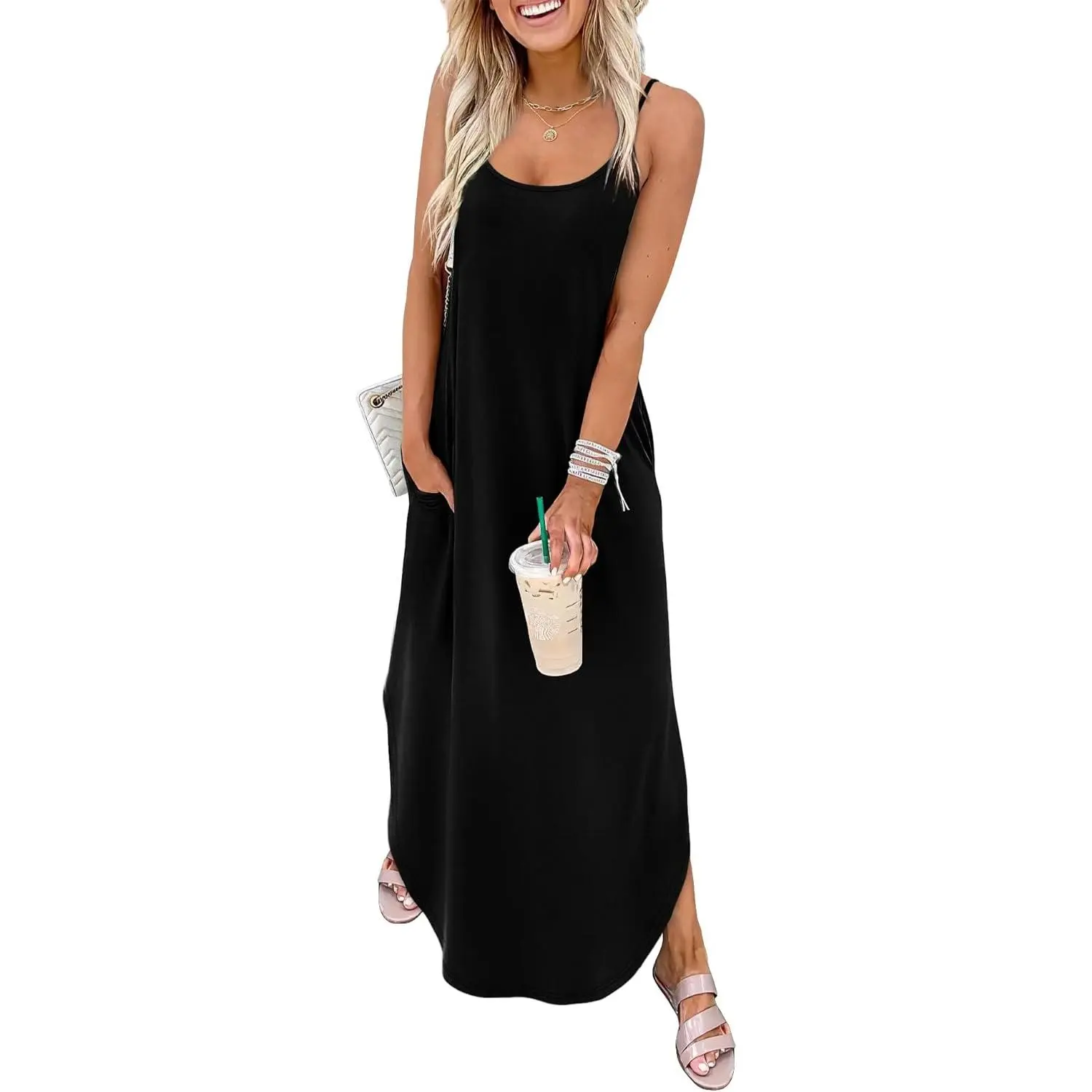 OFEEFAN Women's Maxi Dresses for Women Casual Long Summer Sun Dresses 2026 Spaghetti Strap Hawaiian Vacation Outfits for Women - TikTok Shop OFEEFAN Women's Maxi Dresses for Women Casual Long Summer Sun Dresses 2026 Spaghetti Strap Hawaiian Vacation Outfits for Women - TikTok Shop