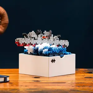 Isoscapes Maritime Destroyer Building Set with Plus-Plus Pieces