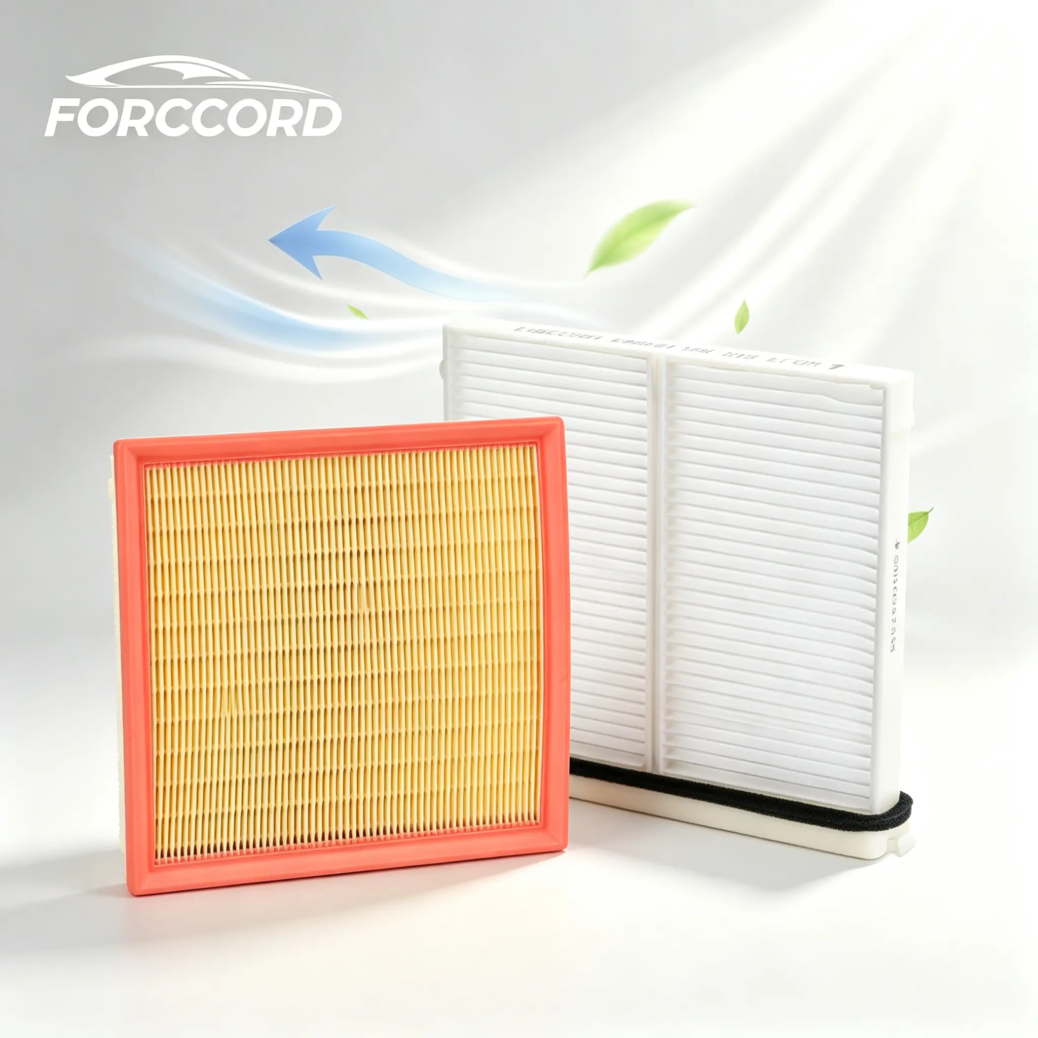 FORCCOD Dual Filters Engine & Cabin Air Filter Set Pack, DIY Easy Car Auto Replacement Parts Compatible with Mazda CX-90 (2024-2026), CX-70 (2025-2026)