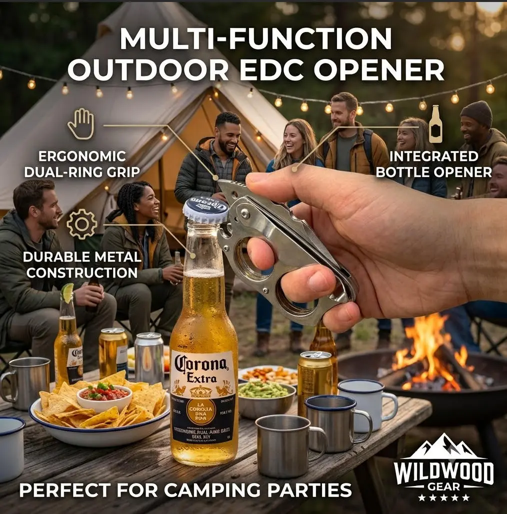 Gifts for Men, 2 in 1 Stainless Steel Multi-Tool for Camping, Hunting, Hiking, Birthday Gifts for Men, Dad, Him, Husband, Boyfriend, Women, Mens Gift from Daughter, Wife