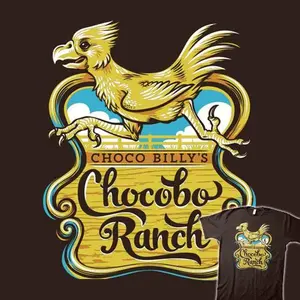 Final Fantasy Choco Billy'S Chocobo Ranch T-Shirt