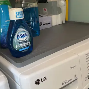 Silicone Washing Machine & Dryer Top Cover, 1 Count Non-slip Waterproof Washing Machine & Dryer Top Mat, Household Supplies for Home Kitchen