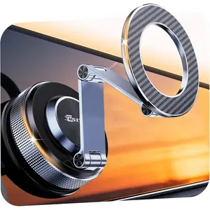 Phone Holder 360? Adjustable   Phone Mount Foldable  Mount 2026 Zinc-Alloy Magsafe Phone Holders for Your  for  17 Pro Max 16 15 14 13 12 Plus,Carbon Fiber