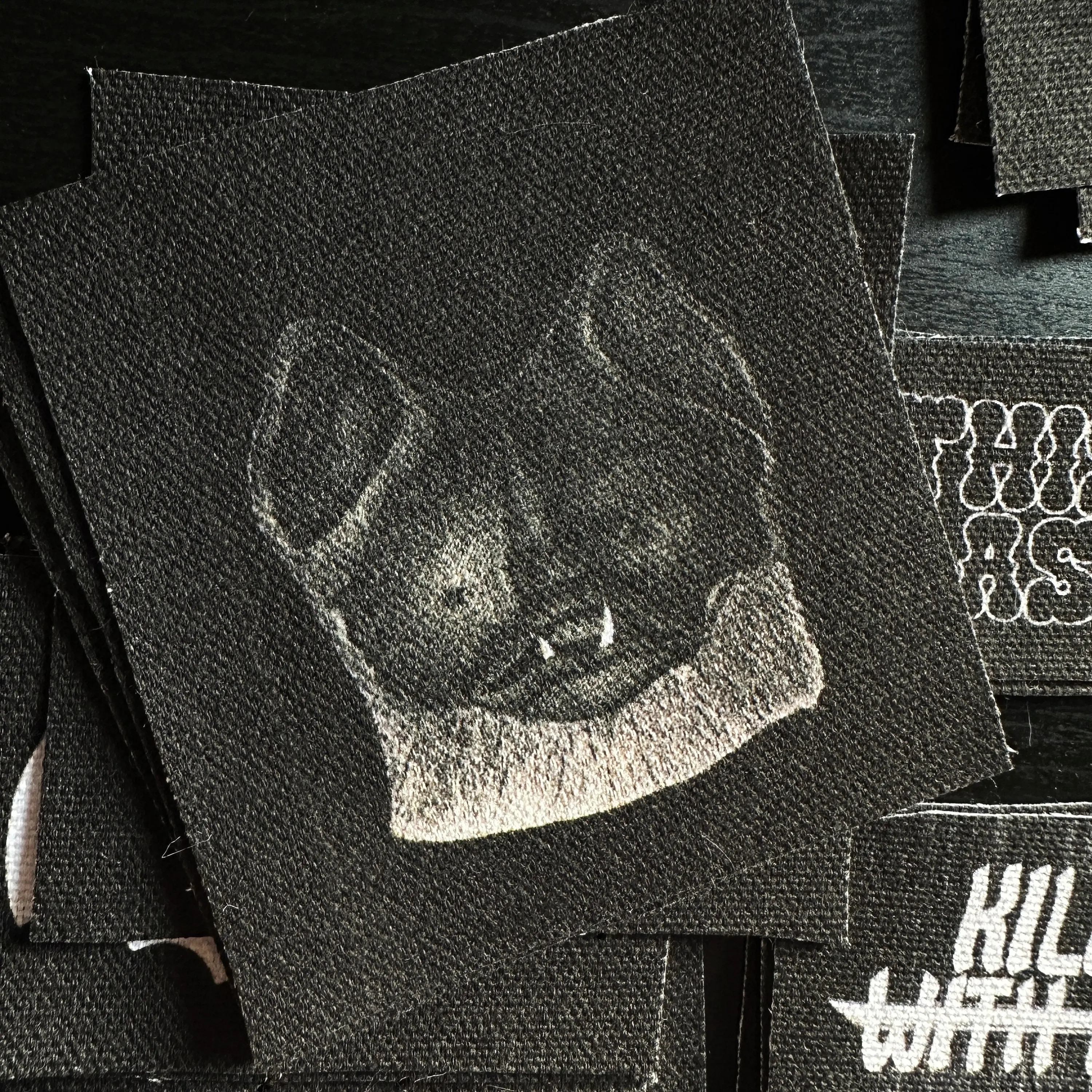 Vampire Bat Sew-On Fabric Patch for Clothing and Jackets