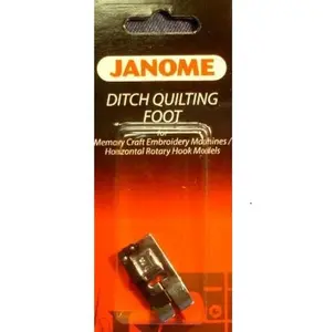 Janome Ditch Quilting Foot for Horizontal Rotary Hook Models 200341002