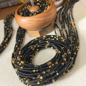 Bold & Beautiful Handcrafted Waist Bead - Tie On Strand