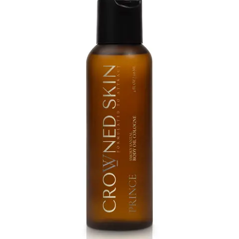 Crowned Skin Prince Body Oil Cologne - Smoky Santal