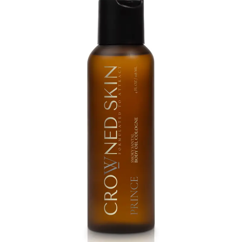 Crowned Skin Prince Body Oil Cologne - Smoky Santal