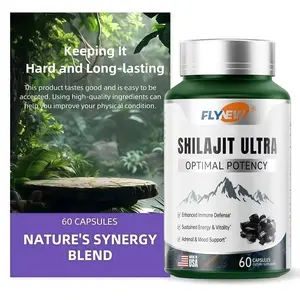 Optimal Potency | Shilajit Ultra | Adaptogen Energy Stamina Immune Antioxidants | Made in USA | 60 Capsules