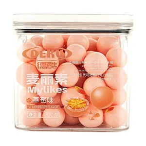 DEKU Strawberry Malt Candy 200g - Nostalgic Childhood Snack, Classic Sweet Treat