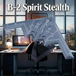 1/200 Scale B-2 Spirit Die-cast Airplanes Stealth Bomber Models Gift for Collector, Aviation Enthusiast - Premium Collectible with Display Stand
