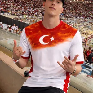 Custom Türkiye Heritage Custom Football Jersey N6H