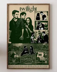 Twilight Movie Poster, Wall Art Print, Aesthetic Wall Art, for Bedroom Decor Lightweight Artwork, No Frame