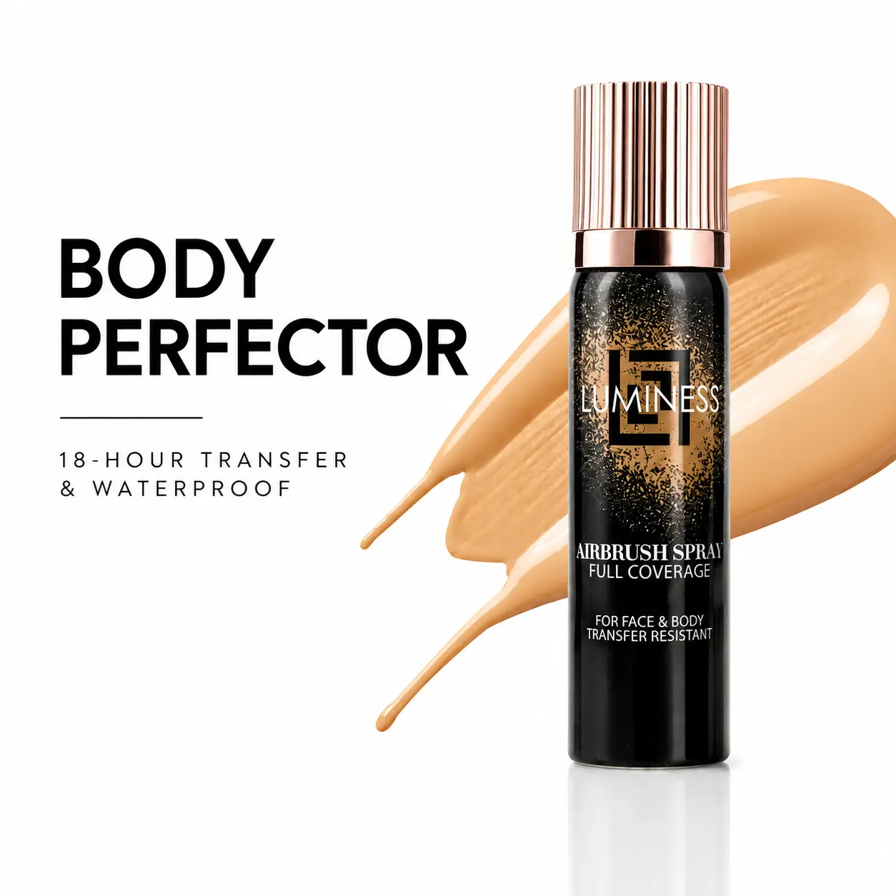 Airbrush Spray Full Coverage Body & Face Foundation Flawless Body Makeup Body Highlighter Cream Body Bronze Lightweight Radiance Cosmetic Body Glitter