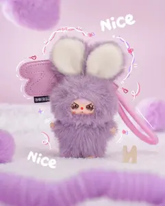 BABYTHREE-Super Mini Bunny Surprise MysteryBoxes Bag Pendant Bunny Plush Dolls Soft Collectibles