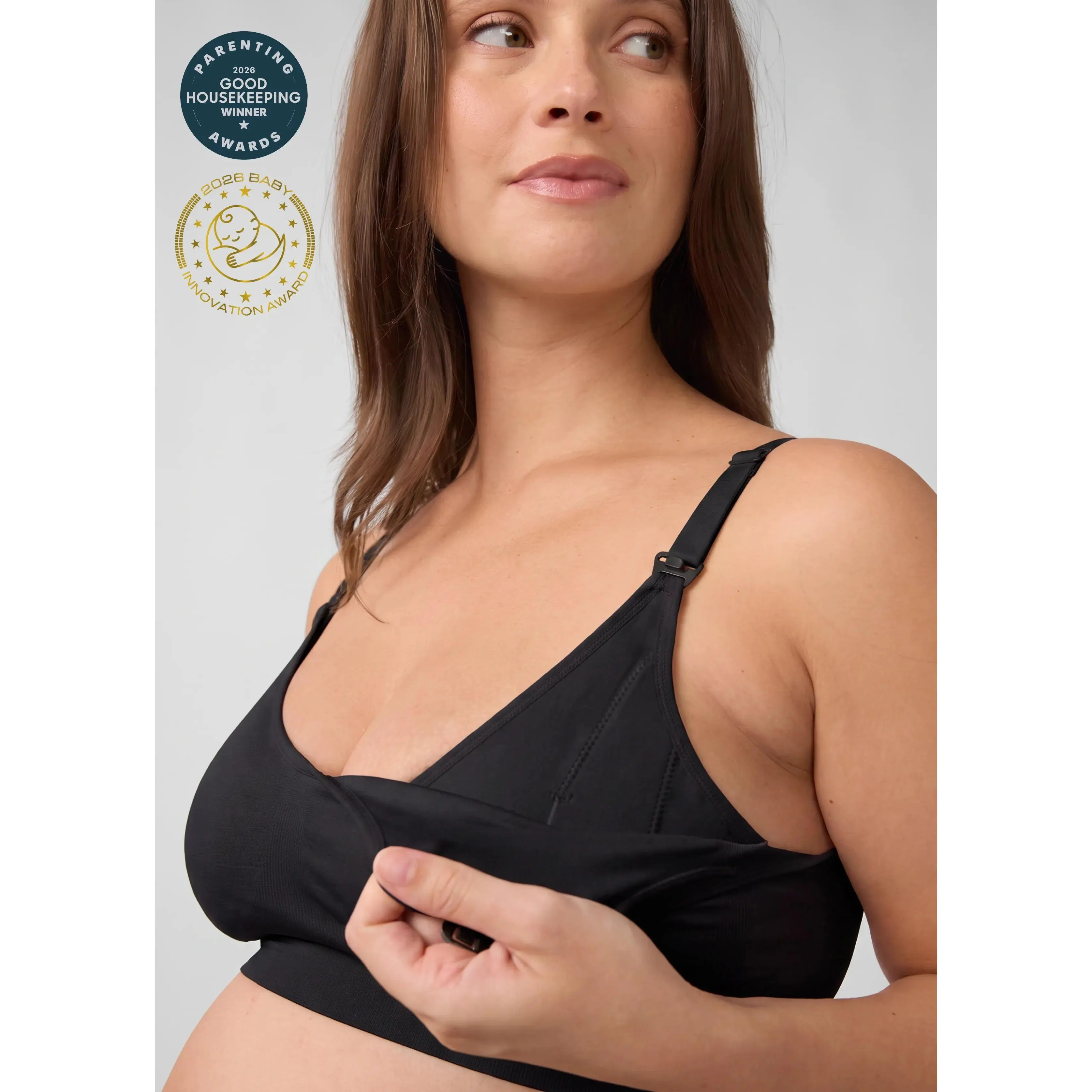 Award-Winning Seamless Nursing + Pumping Bra 2-Pack