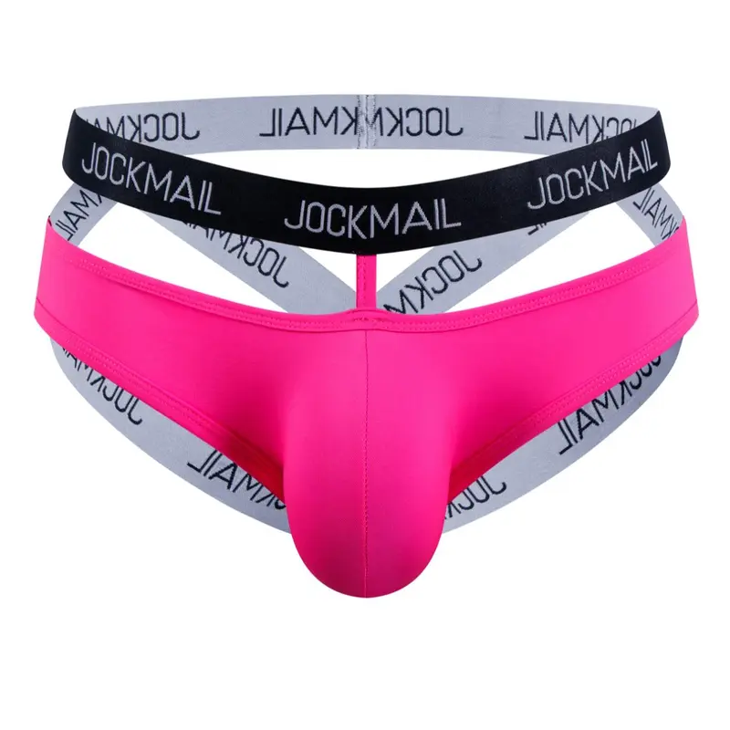 LGBTQ+ Men's Colorblock Letter Tape Cut Out Sexy Thong, Casual Fashion Sexy Breathable Comfortable Stretchy Design Underwear for Daily Wear, Men's Sexy Underwear for All Seasons