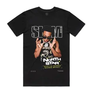 Cotton T-Shirt, Hoodie, Sweatshirt SLAM North Star Scottie Barnes Shines S to 3XL Classic Menswear
