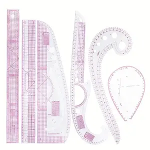 Multifunctional Clothing Pattern Ruler, 1 Set Clothing Ruler, Sewing Ruler, Pattern Making Ruler, Sewing Tool, Sewing Supplies