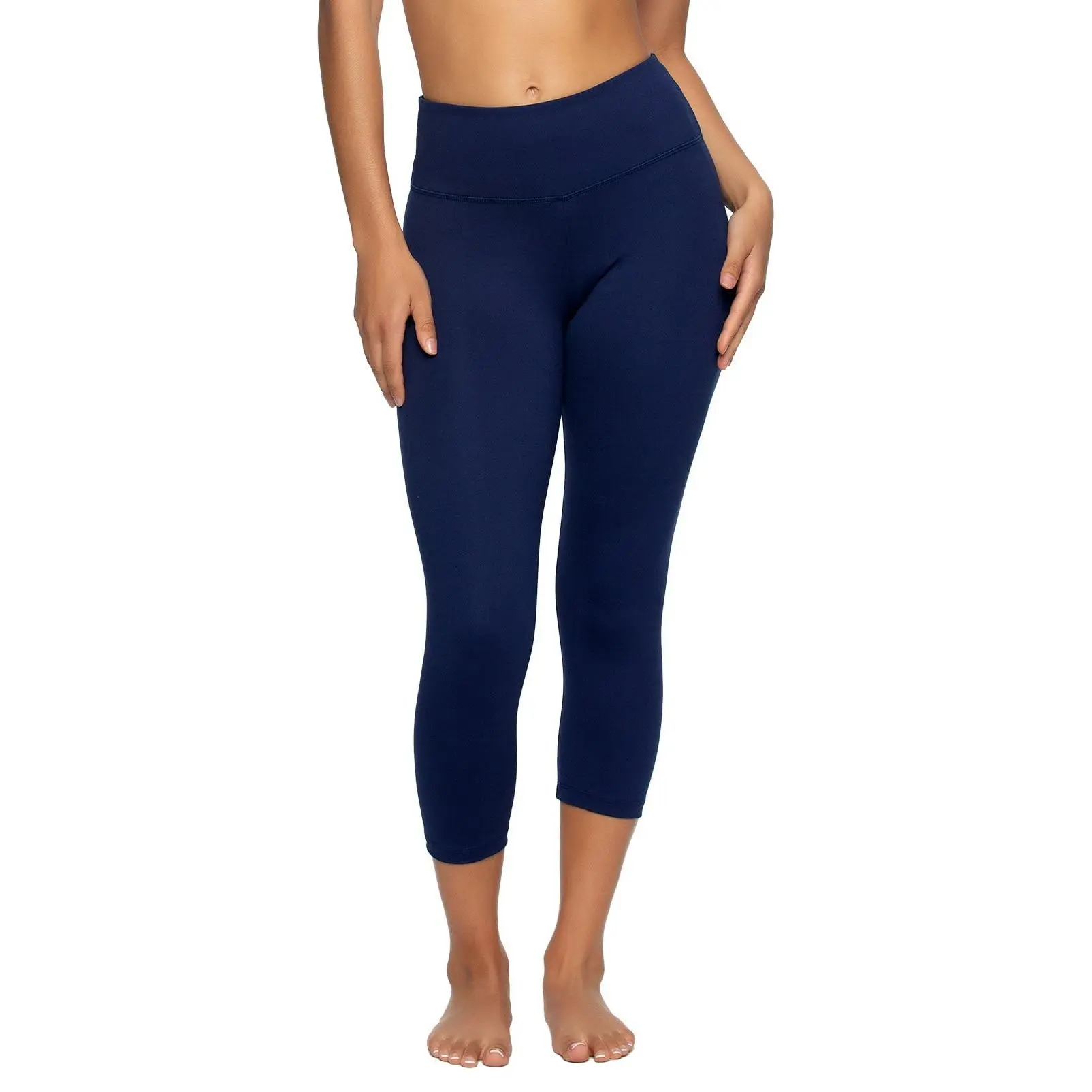 Sueded Athletic Capri Legging