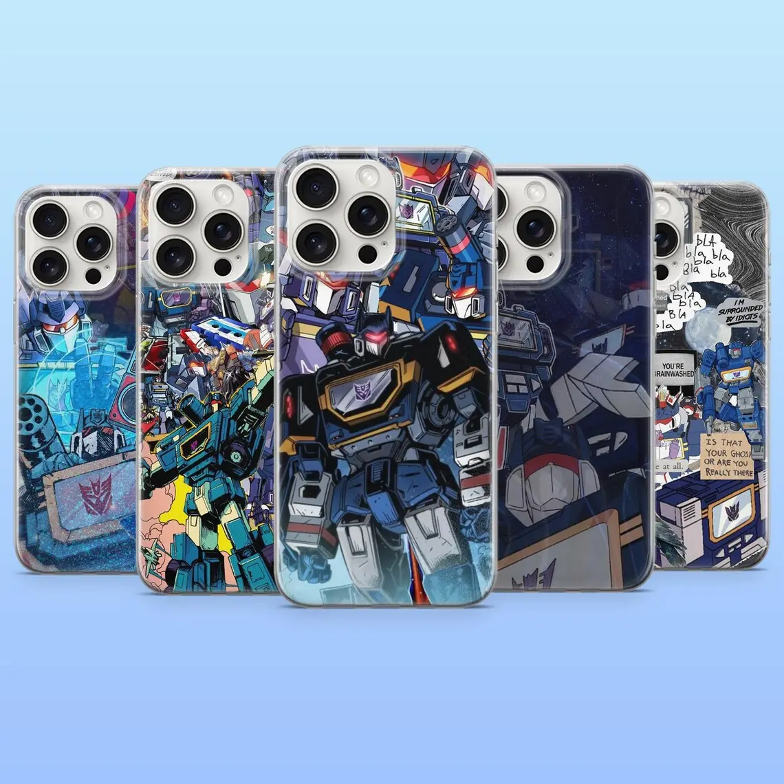 Transform Phone Case Decept1c0n Cybertr0n Cover for iPhone X, 11, 12, 13, 14, 15, 16, 17 & more – check our available sizes