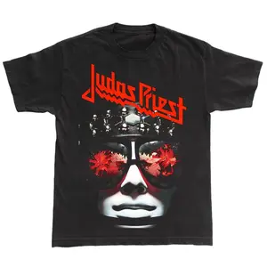Judas Priest T-Shirt Heavy Metal Band Tee HY996