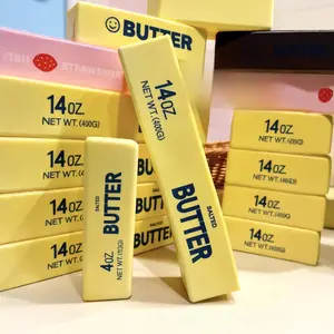 Electronic Game Merchandise — Ultra-Soft Slow Rebound Hachimi Butter Sticks/Butter Bars, Bagged; Slow Rebound Squeeze Toy for Stress Relief, Suitable for Students