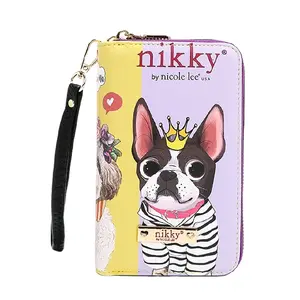 MEDIUM DOUBLE ZIPPER WALLET