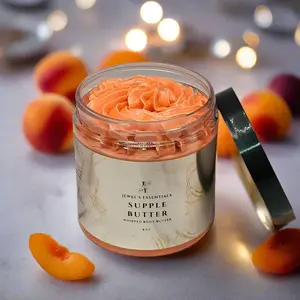 Jewel's Essentials Supple Butter: Apricot Nectar - Bright, Juicy, Sweet Apricot Nectar Aroma with Floral Undertones