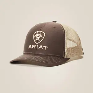 ARIAT BROWN Logo Snap Back Cap