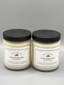 Twin Peaks Pine Candle - Healthcare & Therapy - Natural Fragrance for Relaxation & Mindfulness