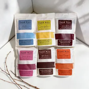 10oz Natural Sand Wax Refill for Aromatherapy Sand Art 100% Natural – Multi-Color Ready to Use DIY Kit for Scented Candles & Handmade Crafts