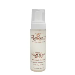 Foam Wrap for Silky Set & Texture - Resilience by Gold Banner Beauty - 7.7 oz Fast-Drying No Frizz or Flaking Moisturizes Protects from Heat Styling Vegan Cruelty-Free Gel Haircare