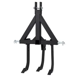 GARVEE CAT 0&1, 3-Point Plow w/ 3 Replaceable Shanks, Heavy Duty Steel