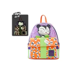Loungefly Disney NBC Scary Teddy Present Glow Mini Backpack