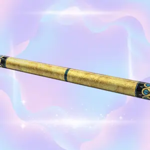 EVO Warrior Pool Cue - Desert Gold | Carbon Fiber Core, Pro Taper 29" Shaft, 12.5 mm Tip, Ultra-Stiff 3/8-8 Joint, 19-19.5 oz