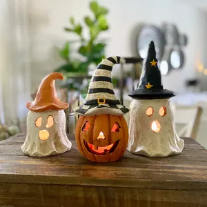 Halloween Paper Maché Lanterns