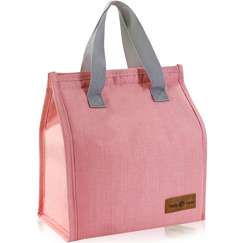 Portable Large Capacity Lunch Bag with Handle, 1 Count Durable Lunch ...