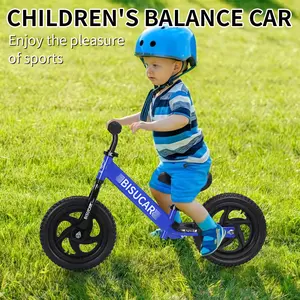 12 Inch Balance Bike, Balance Bike for Baby, No Pedal Bikes For Kids With Adjustable Handlebar and Seat