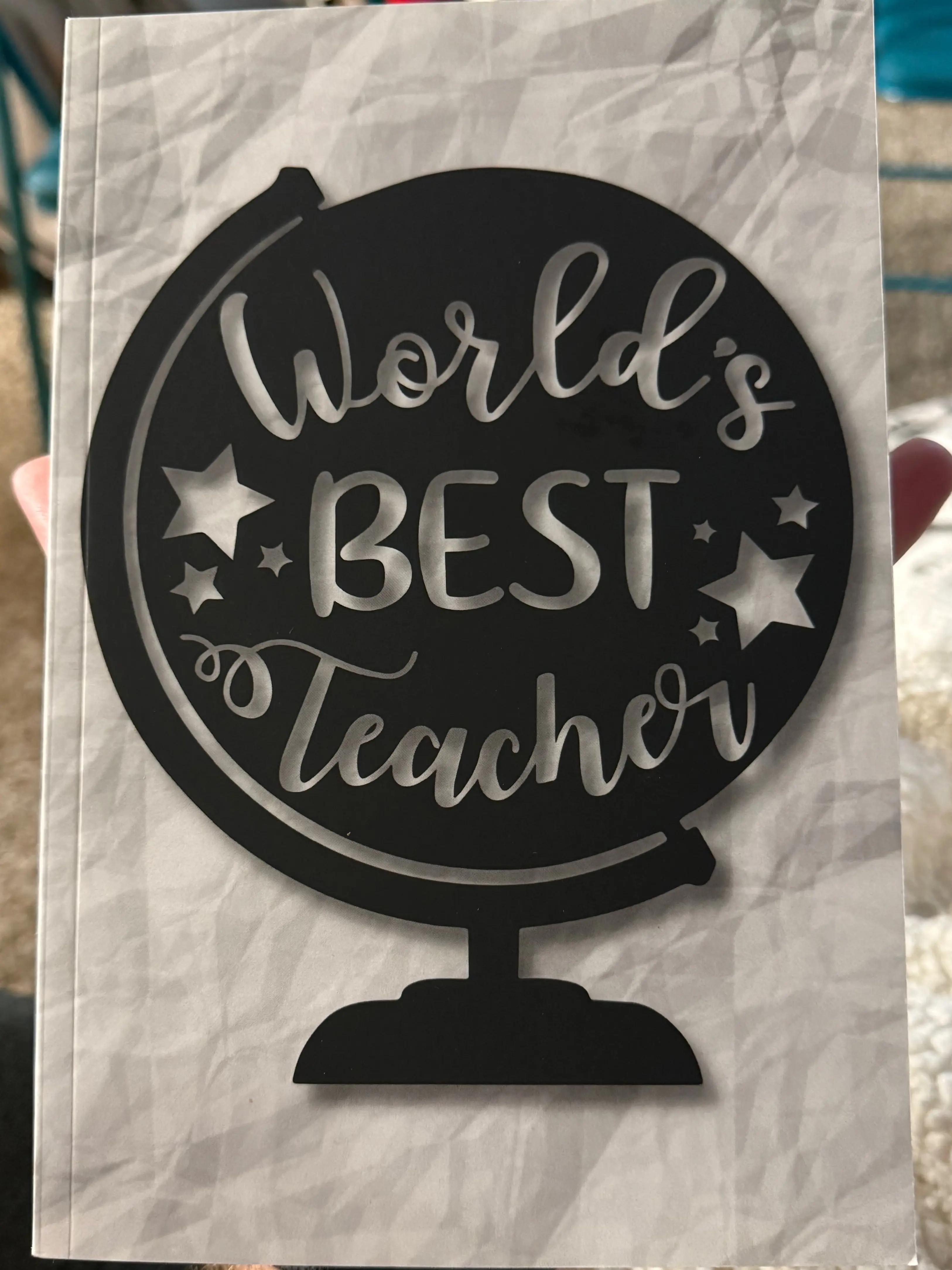 World's Best Teacher Notebook for Teachers | Perfect Gift for Educators, Ideal for Organizing Thoughts & Planning Lessons, Versatile Educational Tool | 200 Pages