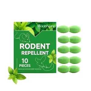 100% Natural Peppermint Pest Repellent Balls, 12-Pack Pet-Safe Rodent Deterrent for Indoor, Outdoor Home Improvement & Garden Supplies Pest Control Needs