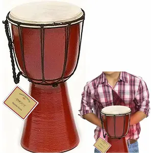 Drum Djembe is a Rope goat  Covered Goblet  Drum Played by Hands West  style jembe for drums circle and  (6x12)