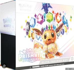 Prismatic Evolutions Pokemon Elite Trainer Box