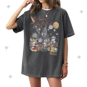 Retro Walt Fairy World 1971 Shirt You And Friends Shirt Trip 2025 Tee The Happiest Place On Earth Tee Family Vacation Shirt [Adult - Youth - Toddler], Outfit Summer 2026