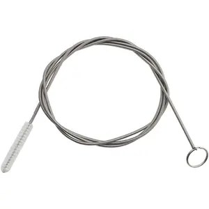 Extra Long Pipe Tube Cleaner Fridge Drain Pipe Dredging Tool Flexible Drain Brush Skinny Tube Spiral Cleaning Brush Drinking Straw Cleaner Brush Nylon Spring Aquarium Filter Brush