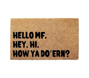 Hello Doormat - Gift Ideas, New Home Gift, Home Sweet Home, Modern Decoration, Welcome Rug