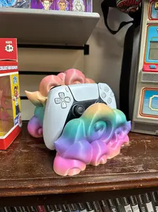 Cloud PS5 Controller Holder Stand , Unique Desk Decor | Gamer Organization for PS5, Xbox, etc.