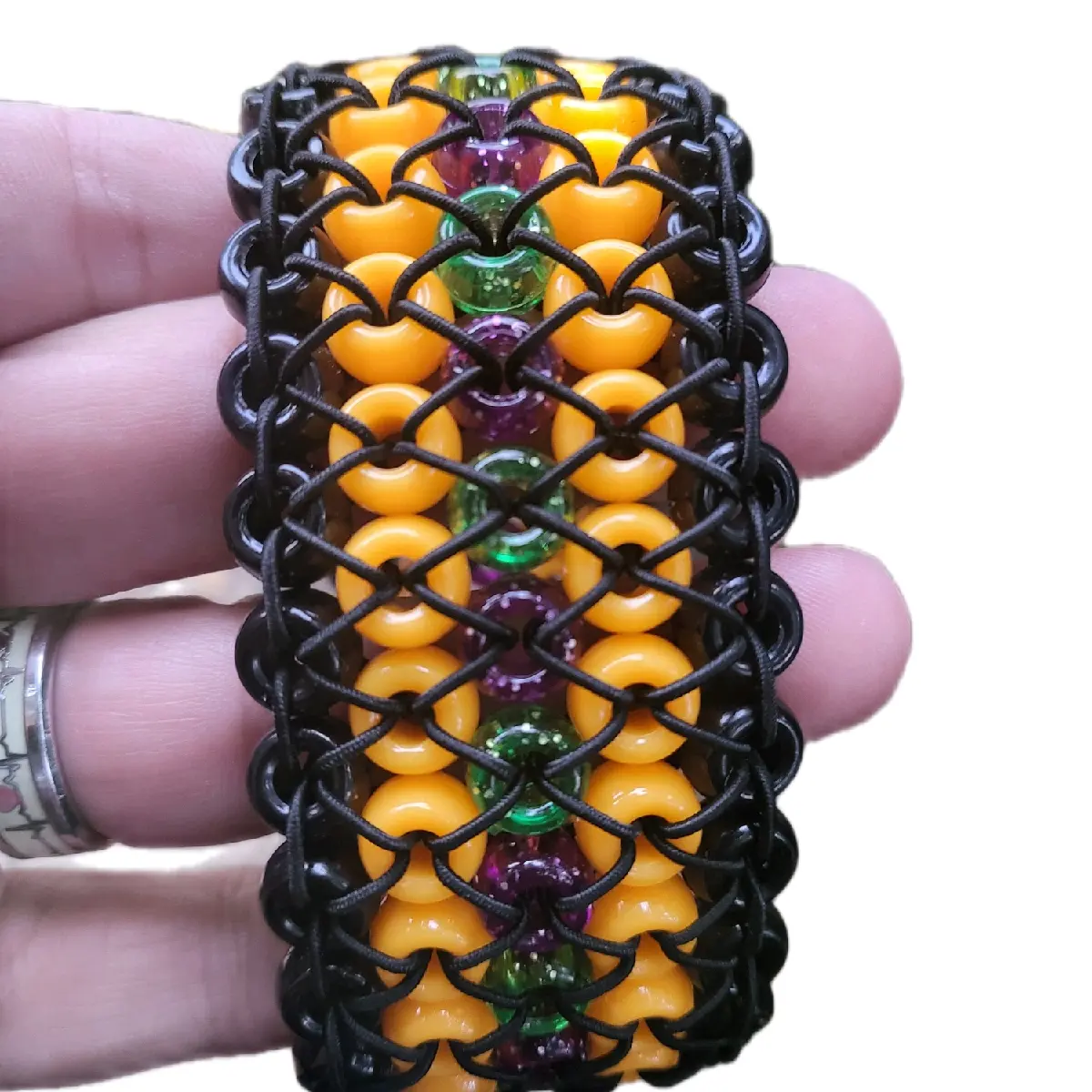 Halloween themed Ladder Cuff