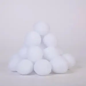 1 Pack 24 Artificial Snowballs, Perfect for Winter Fun, Ideal for Snowball Battles, High-Quality Fake Snow for Outdoor Play