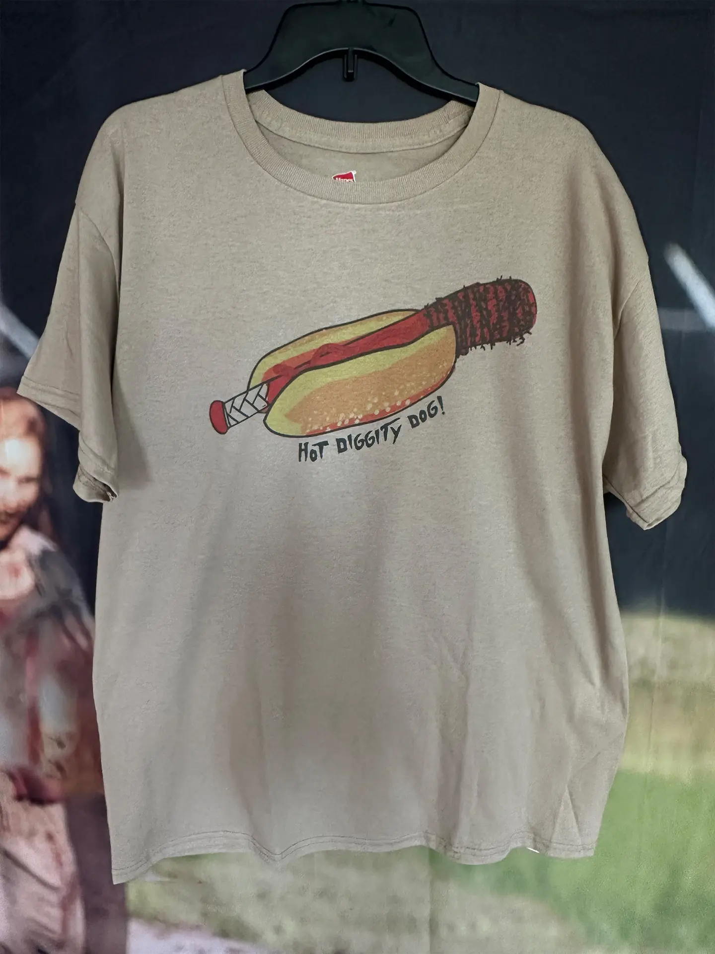 Lucille, Hot Diggity Dog, Negan and The Walking Dead inspired Shirt